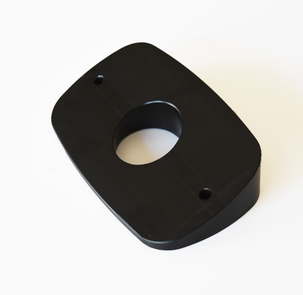 M4 19° Angled Spacer Black Acetal (ZM5844)