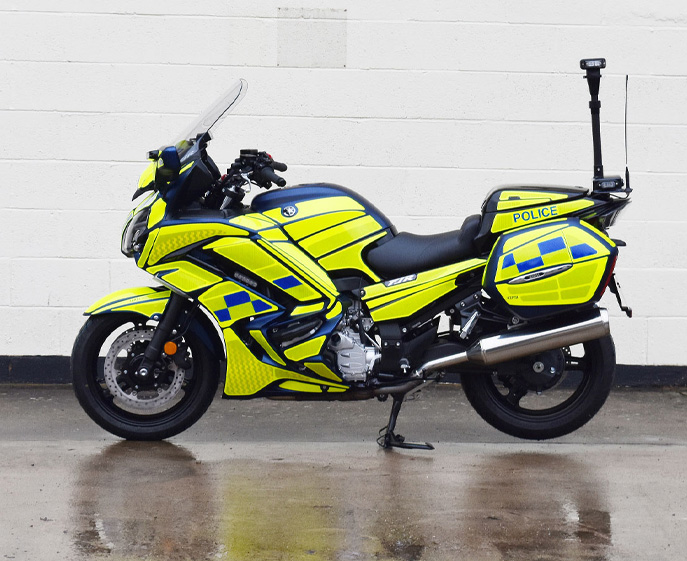 Yamaha Police Bike